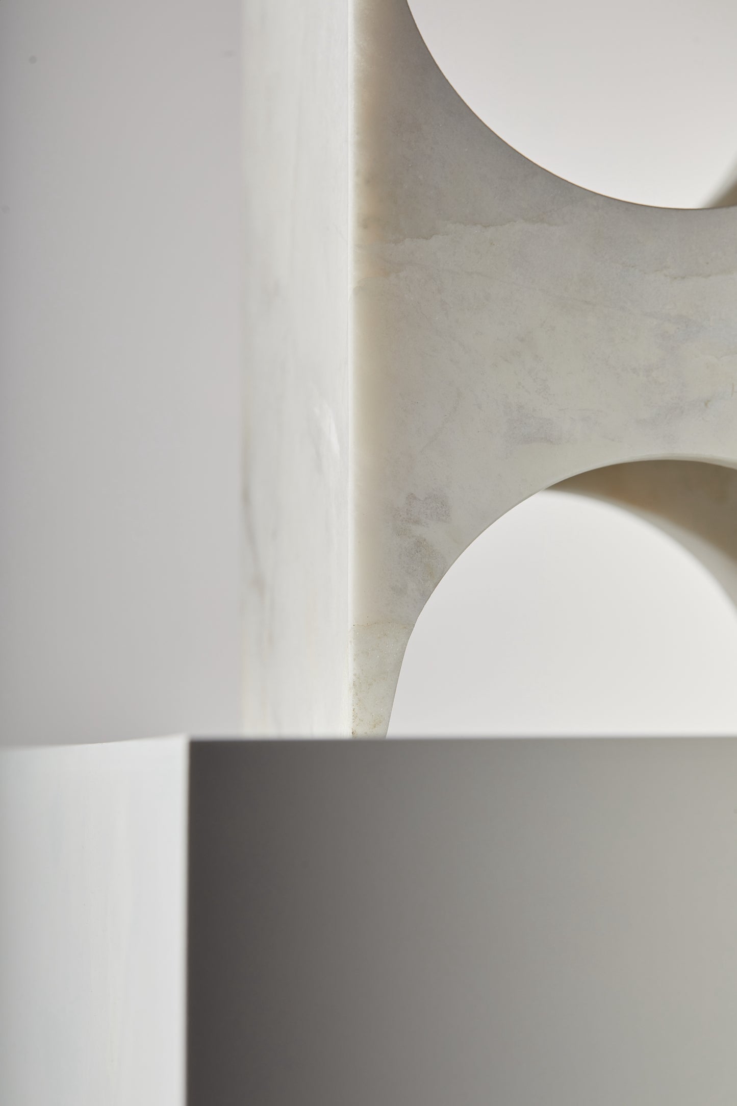 Hollow 01 - Hollow Design Carved Marble Shell