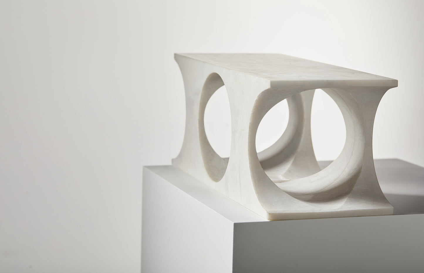 Hollow 01 - Hollow Design Carved Marble Shell