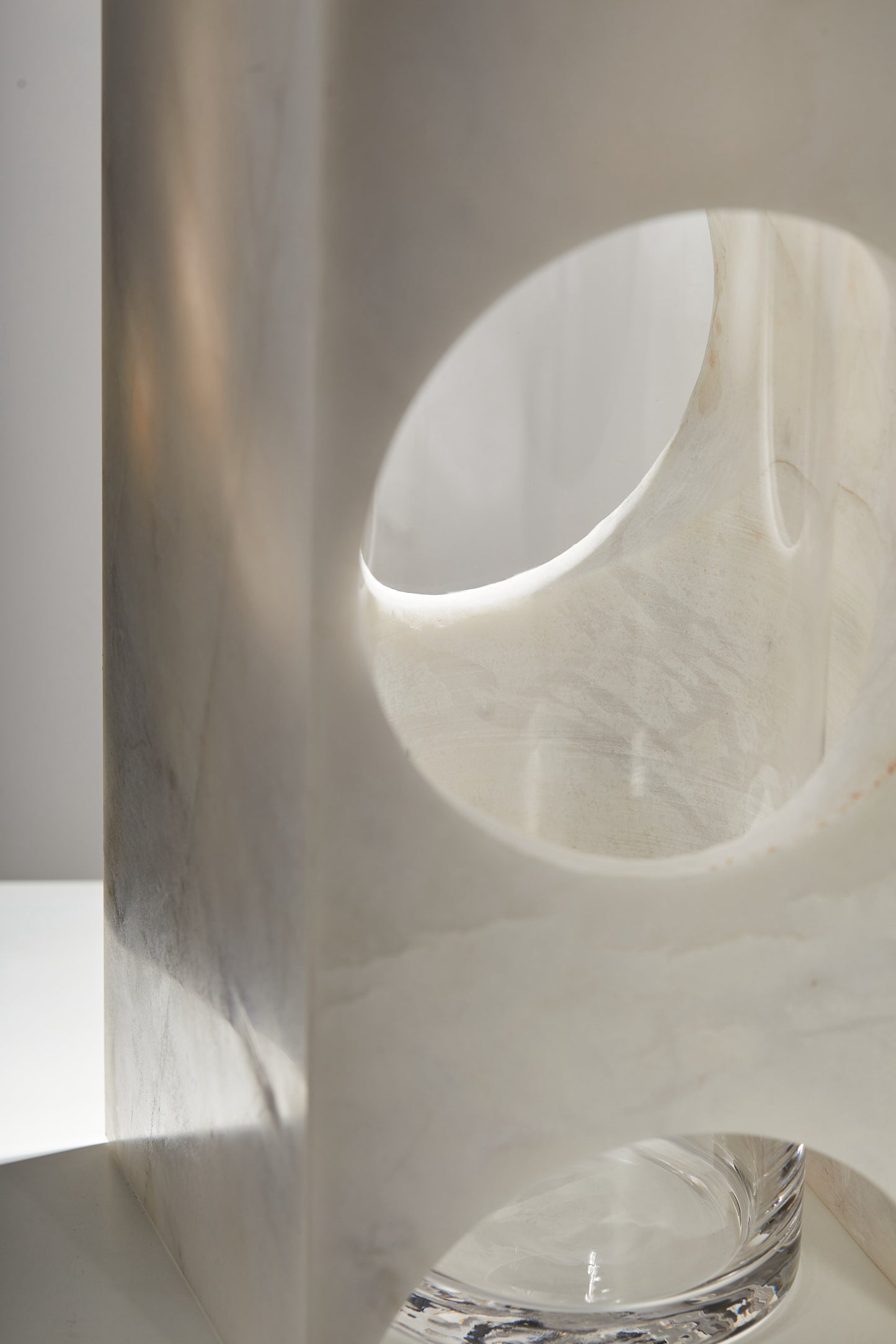 Hollow 02 - Hollow Design Carved Marble Vase